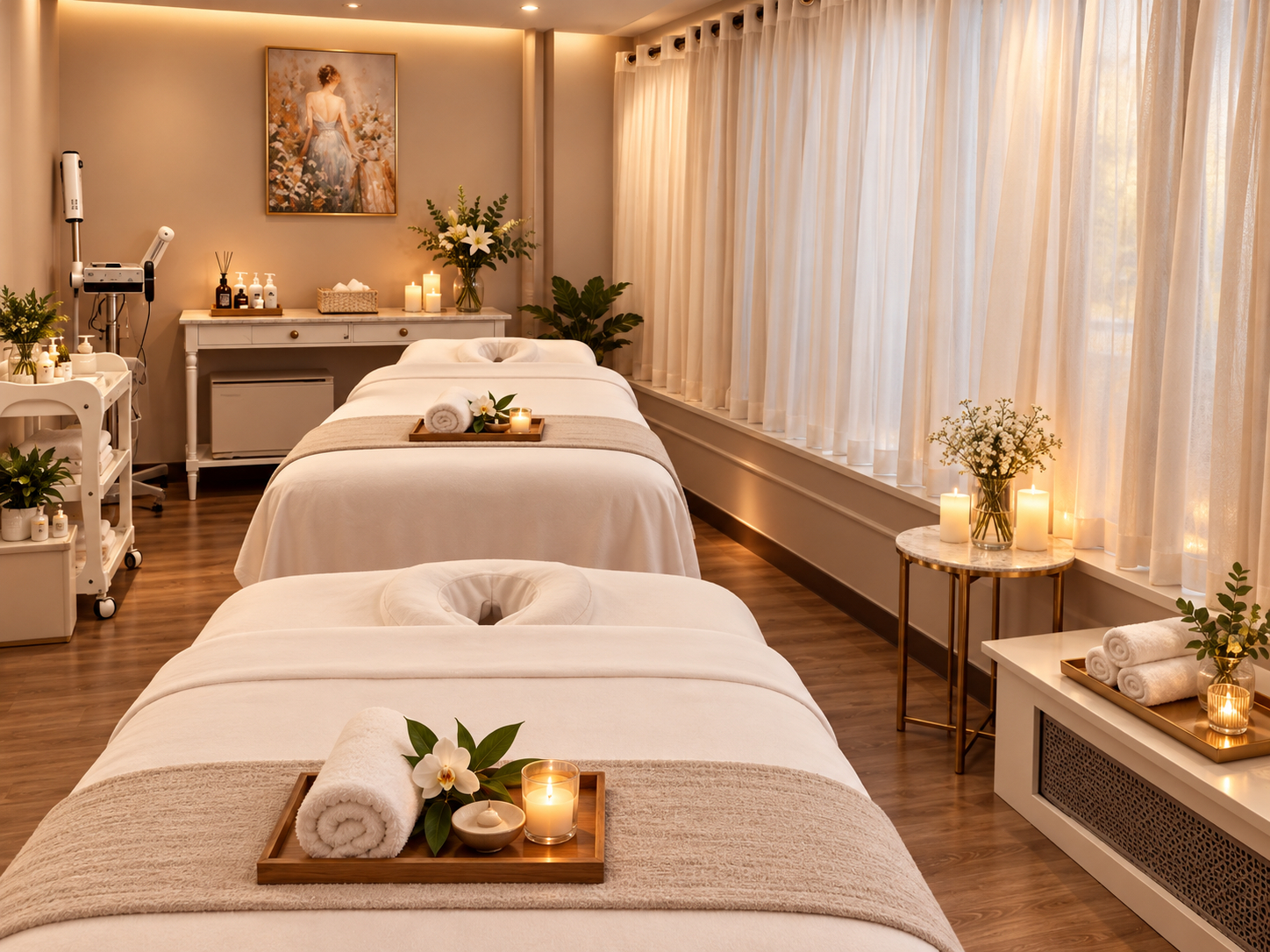 Private treatment room