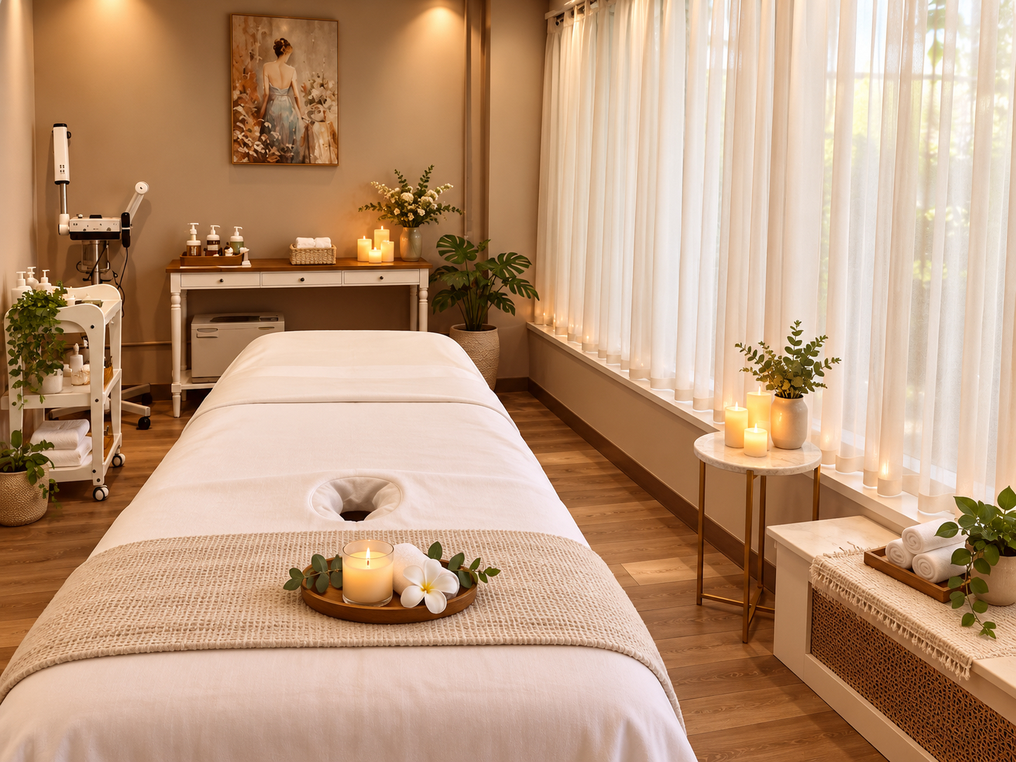 Private treatment room
